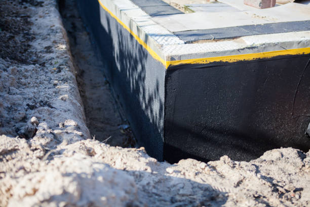 Professional Emergency Waterproofing technician working in Dublin, IN